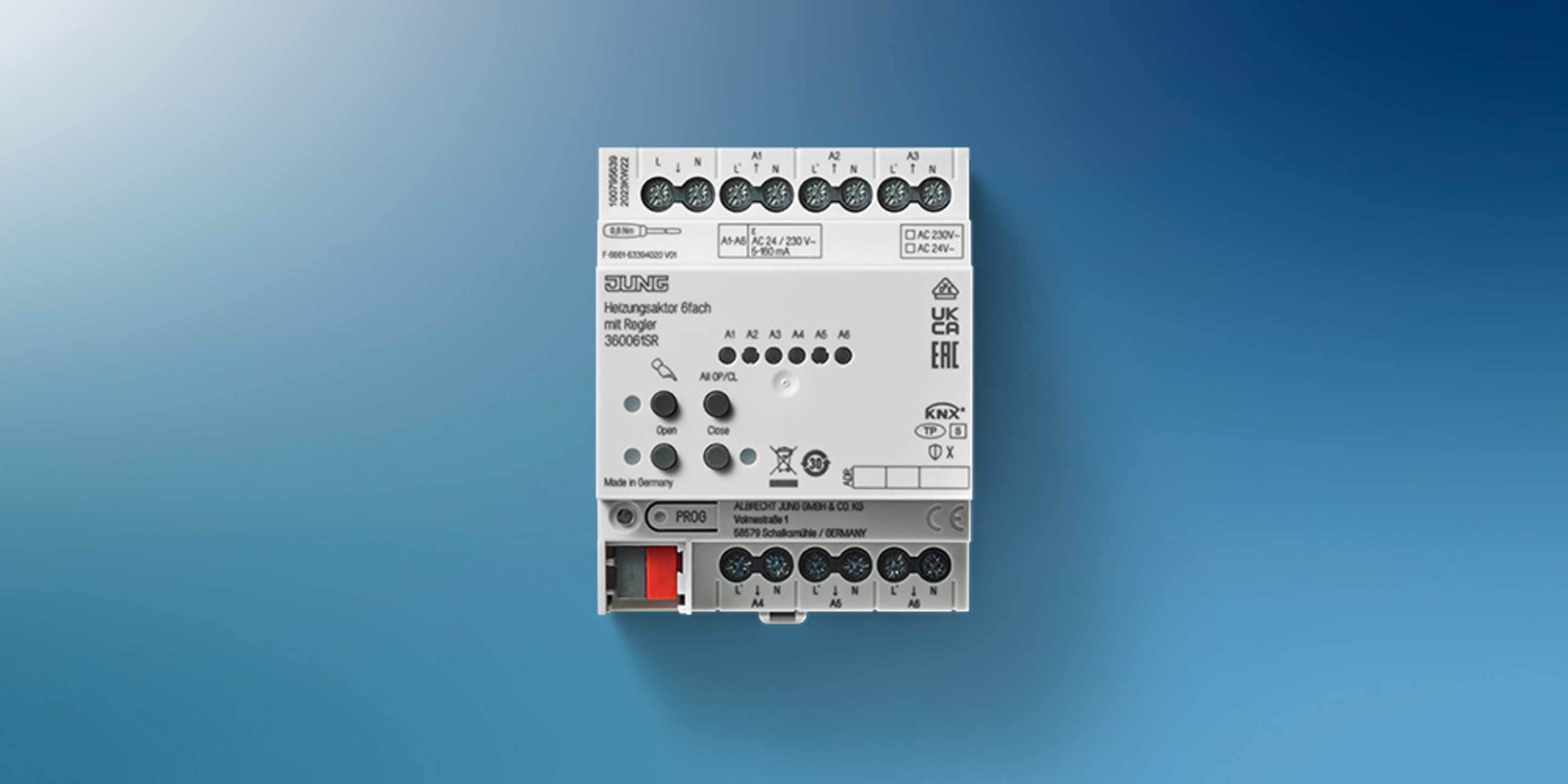 KNX Heizungsaktor 6-fach bei Rörig Elektrotechnik in Heilberscheid